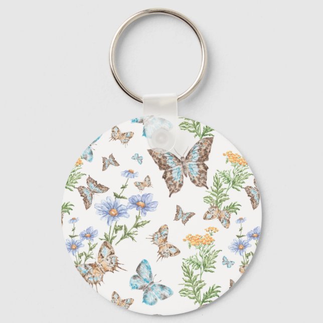 Butterfly Effect Art Keychain (Front)