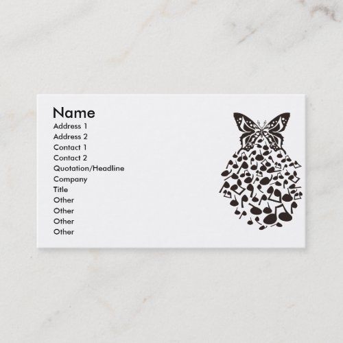 Butterfly_Effect Business Card Template