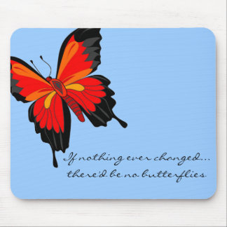 butterfly effect mouse pad