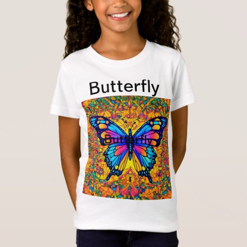  Butterfly Elegance Artistic Wing Patterns T_Shirt