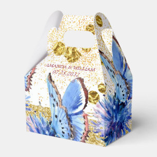 Butterfly Elegant Modern Wedding Favor Box