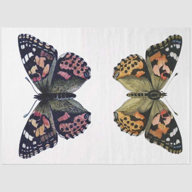Butterfly Element Decoupage Paper (Front)