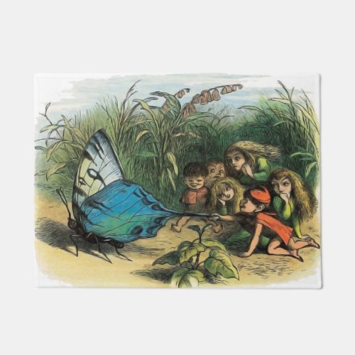 Butterfly Elf Artwork Cute Elves Butterflies Doormat