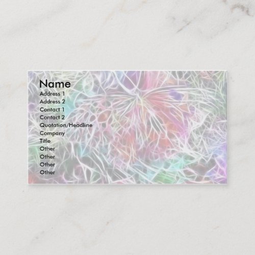 Butterfly Energy! Business Card