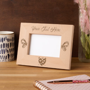 Butterfly  engraved frames
