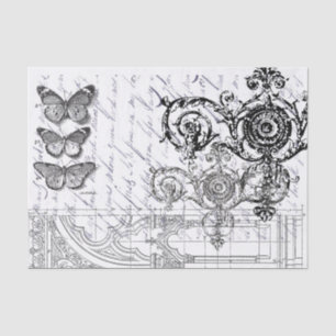 Butterfly Ephemera Tissue Paper