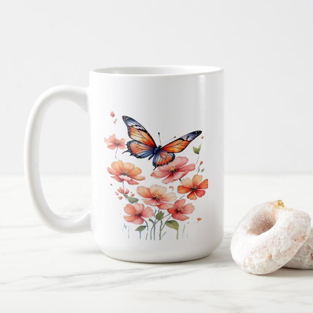 Butterfly Escape cup (With Donut)