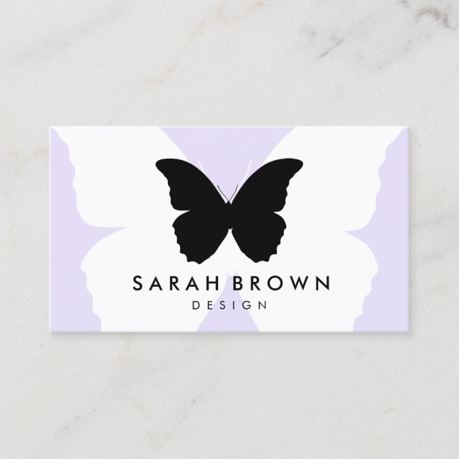 Butterfly Esthetician Business Card