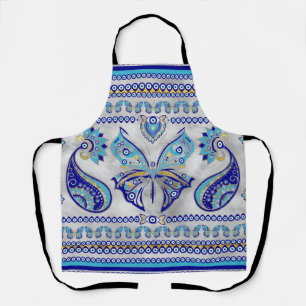 Butterfly Evil Eye Ornament Apron