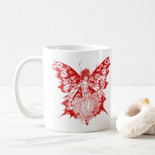 Butterfly fairy coffee mug