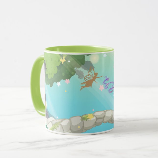 Butterfly Fairy Mug (Front Left)