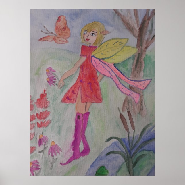 Butterfly Fairy Poster (Front)