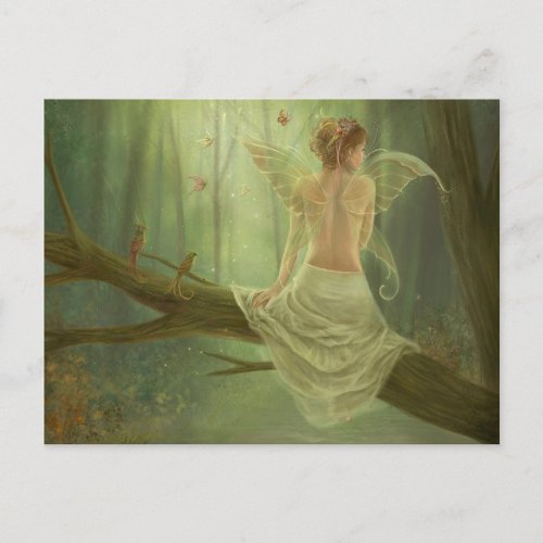 Butterfly Fairy Queen Postcard