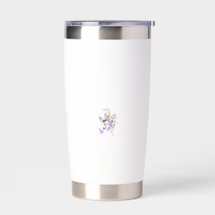 Butterfly Fairy Tattoo Vector – Vintage Floral Art Insulated Tumbler