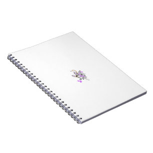 Butterfly Fairy Tattoo Vector – Vintage Floral Art Notebook