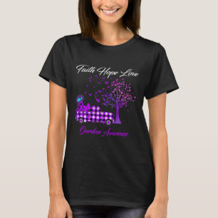 Butterfly Faith Hope Love Overdose Awareness 1 T-Shirt