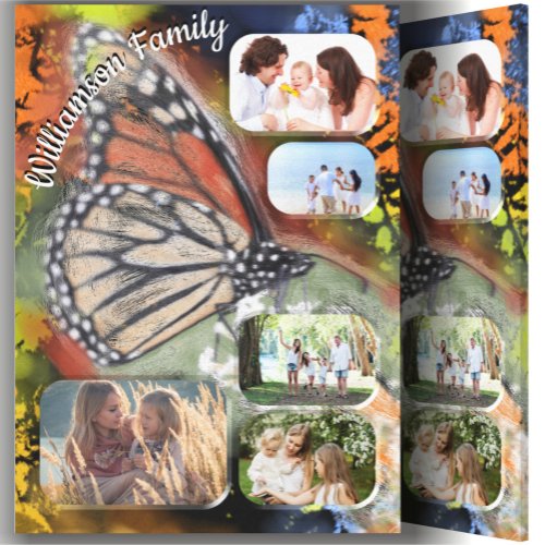 Butterfly Family Art Canvas Print