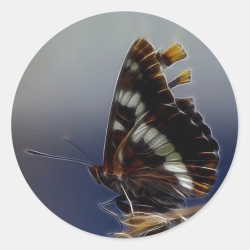 Butterfly Fantasy Art Nature Stickers