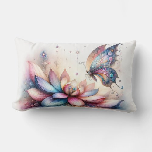 Butterfly Fantasy Throw Pillow