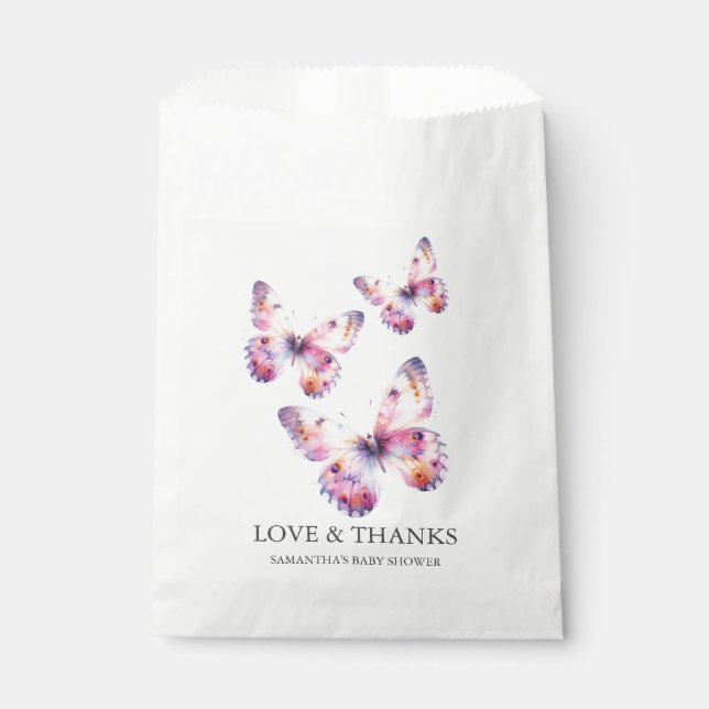 Butterfly Favor Bag (Front)