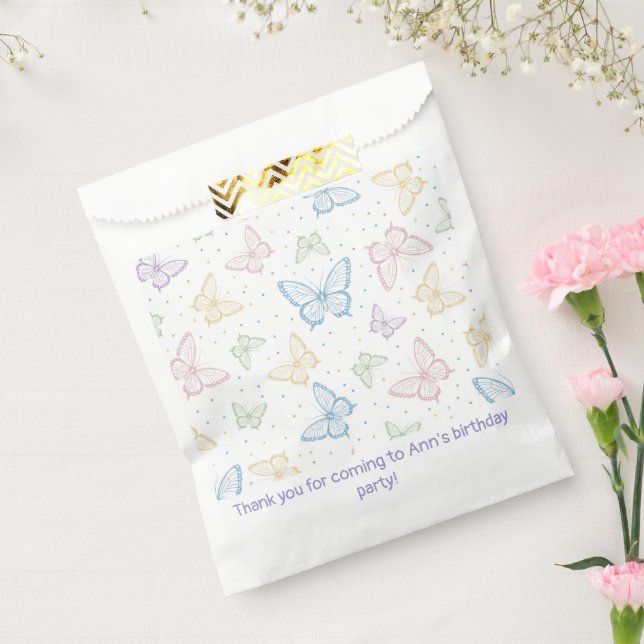 Butterfly Favor Bag (Sealed)