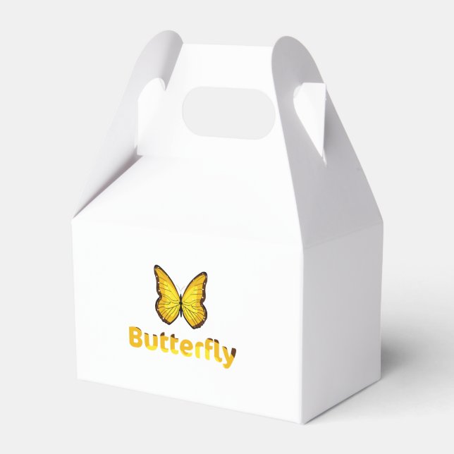 Butterfly Favor Boxes (Front Side)