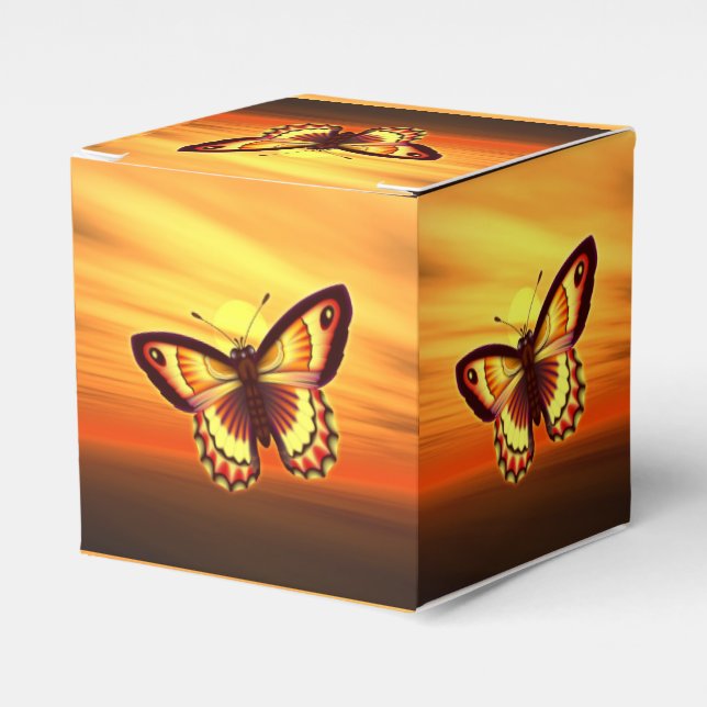 Butterfly Favor Boxes (Front Side)
