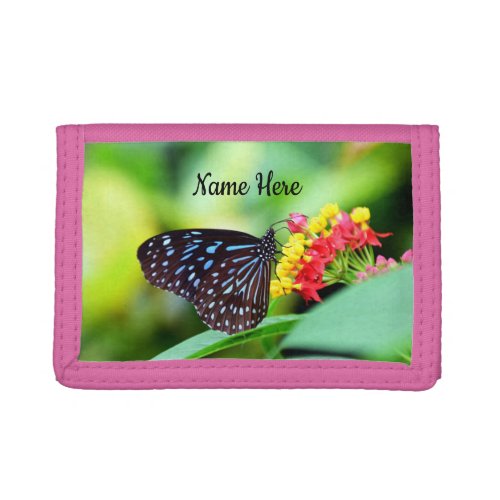 Butterfly Feeding Trifold Wallet