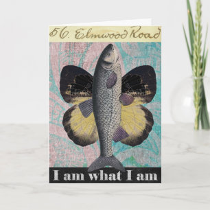 Butterfly Fish, Father's Day Card