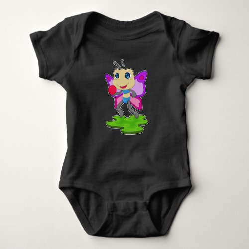 Butterfly Fitness Sports Baby Bodysuit