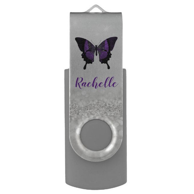 Butterfly Flash Drive (Front Vertical)