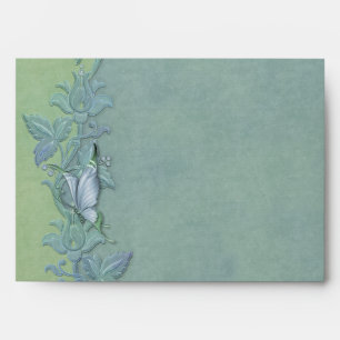Butterfly Flight Floral Envelope