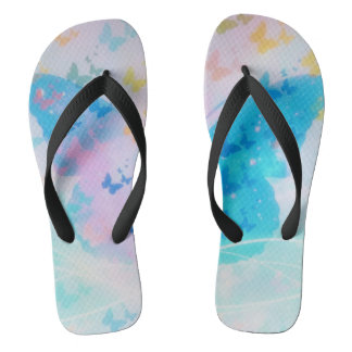 Butterfly Flip Flops