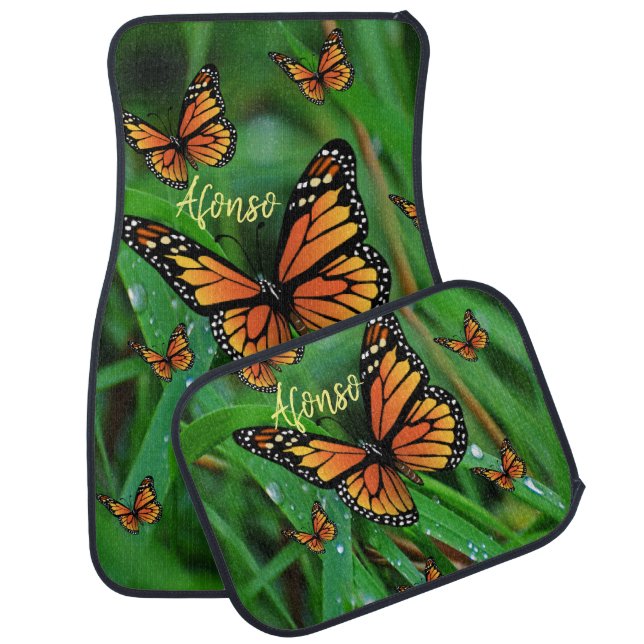 Butterfly floor car mats (Set)