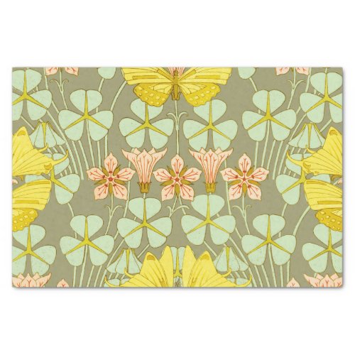Butterfly Floral Botanical Colorful Tissue Paper