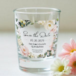 Butterfly Floral Frame Quinceanera Save The Date Shot Glass<br><div class="desc">Introducing the Butterfly Floral Frame Quinceañera Save The Date Shot Glass, a beautifully designed keepsake by CaMiDesigns. Perfect for commemorating this special milestone, this shot glass features an elegant butterfly and floral motif that adds a touch of charm to your celebration. Ideal for sharing with friends and family, it serves...</div>