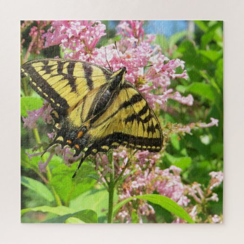 Butterfly floral jigsaw puzzle