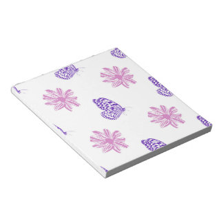 Butterfly & Flower Notepad