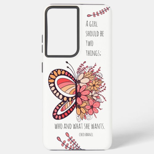 Butterfly Flower Phone Case
