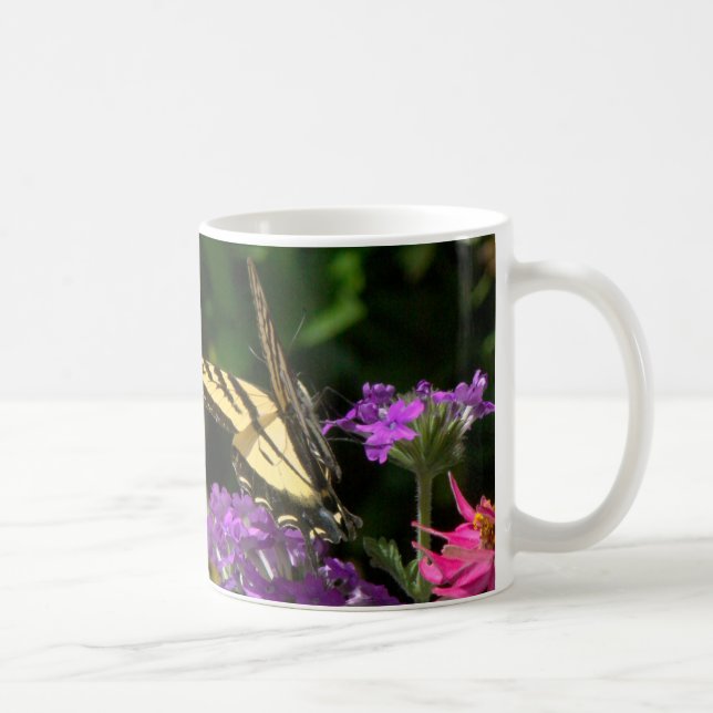 Butterfly & Flowers Mug (Right)