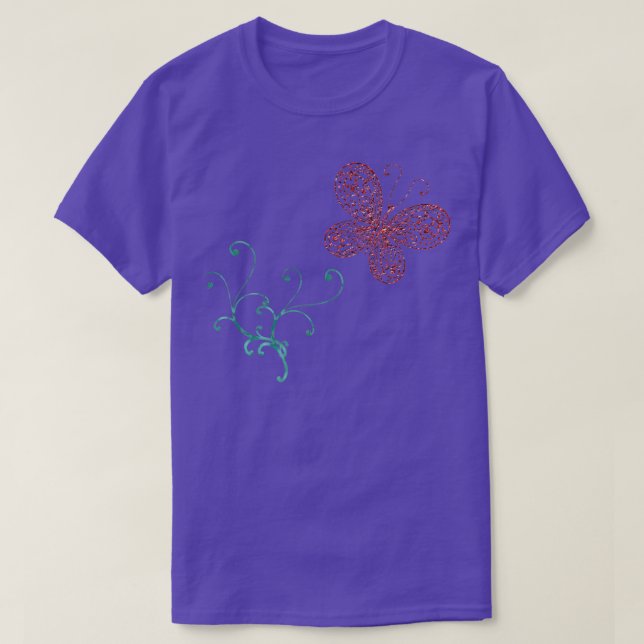 butterfly fly to freedom T-Shirt (Design Front)