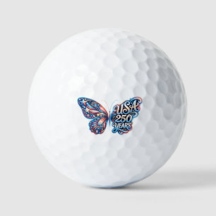 Butterfly for the USA 250th anniversary Golf Balls