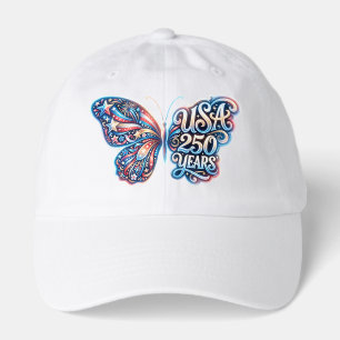 Butterfly for the USA 250th anniversary Hat