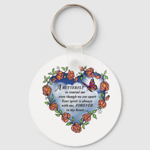 Butterfly from Heaven Keychain