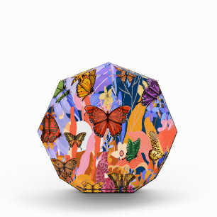 Butterfly Garden  Acrylic Award