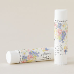 Butterfly Garden Baby Shower Favor Lip Balm