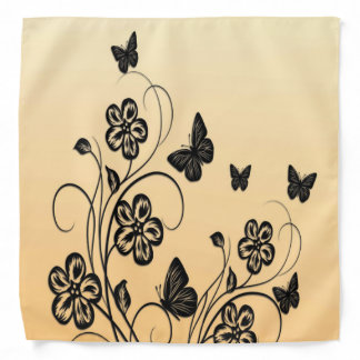 Butterfly Garden Bandana