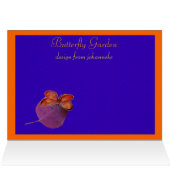 Butterfly-garden Cards (Inside Horizontal (Top))