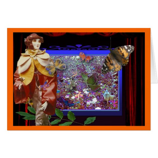 Butterfly-garden Cards (Front Horizontal)