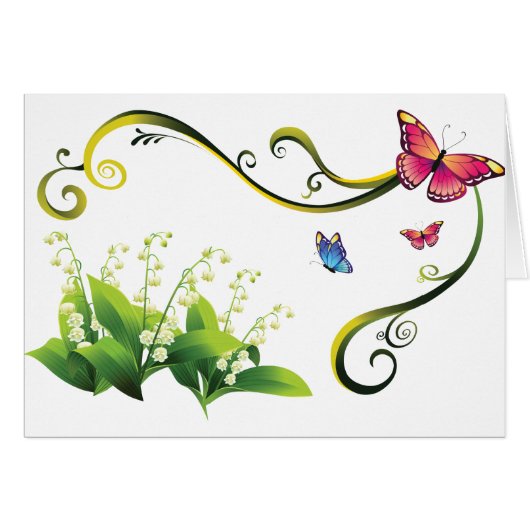 Butterfly Garden Cards (Front Horizontal)